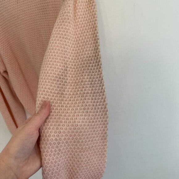 VINTAGE VTG ALBEE Light Baby Pink Pastel Embroidered Cottagecore Grandma Sweater - Picture 16 of 16